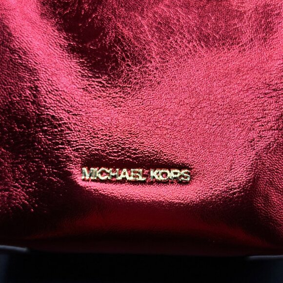 MICHAEL‎ KORS - MERCER XS Crossbody / Hand Bag - Red NWT - Picture 3 of 8